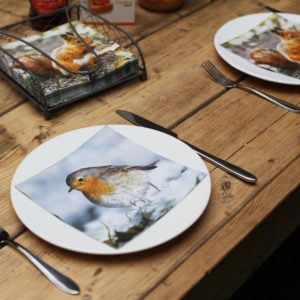 Serviettes de table décoratives